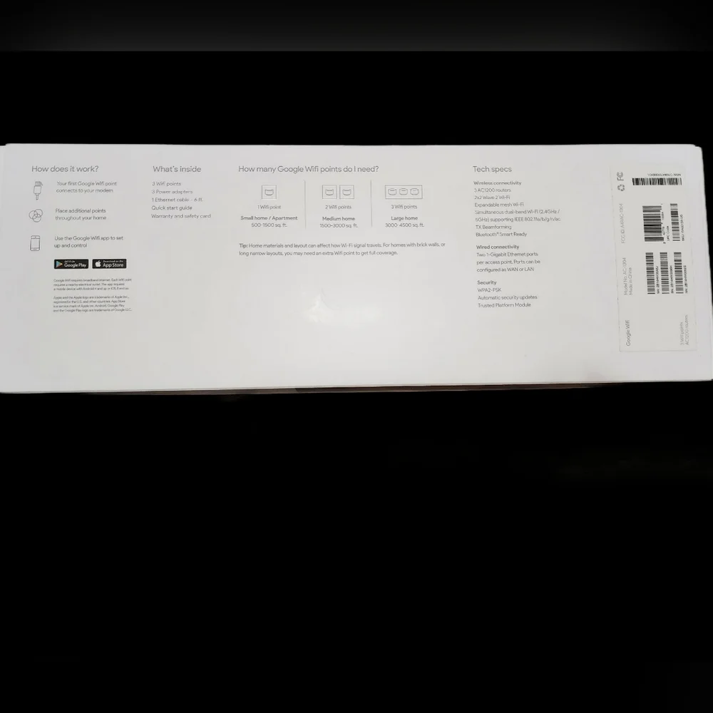 Home WiFi System by Google, New never used